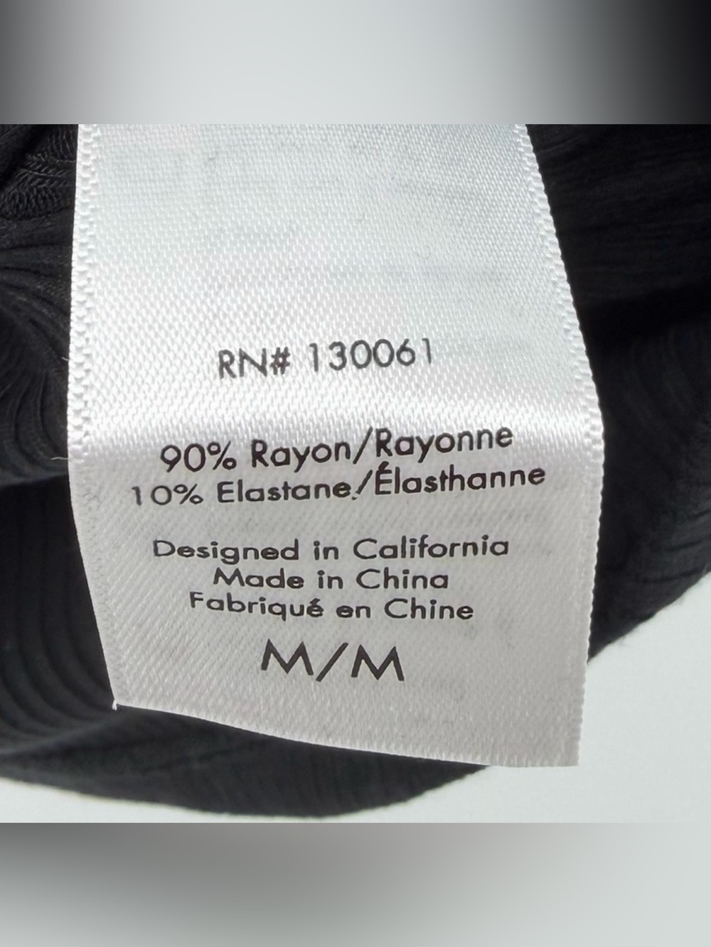 L*SPACE Isla Top - Black Ribbed - Picture 6 of 7